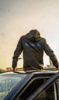 Graphite cash flow windbreaker