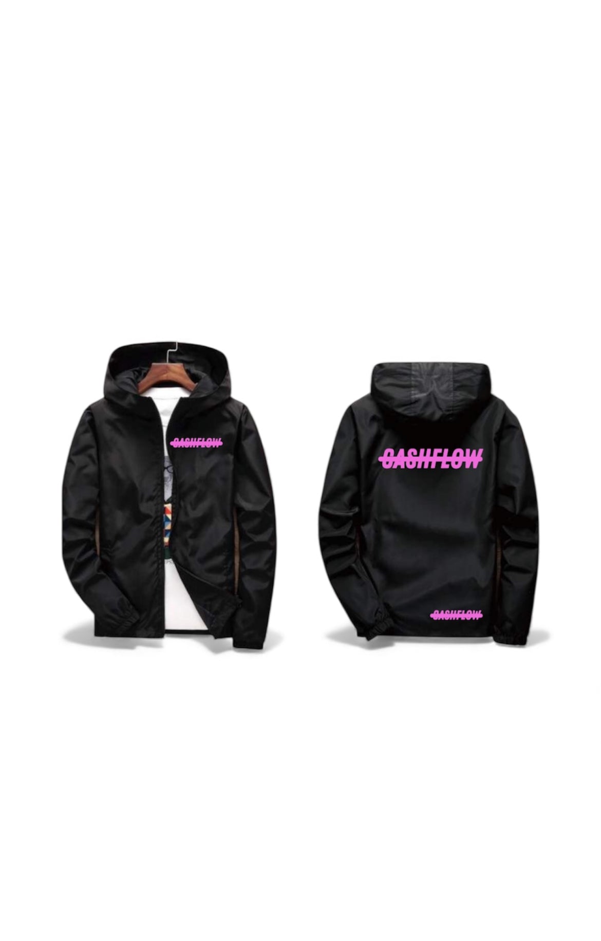 Pink lemonade cash flow windbreaker