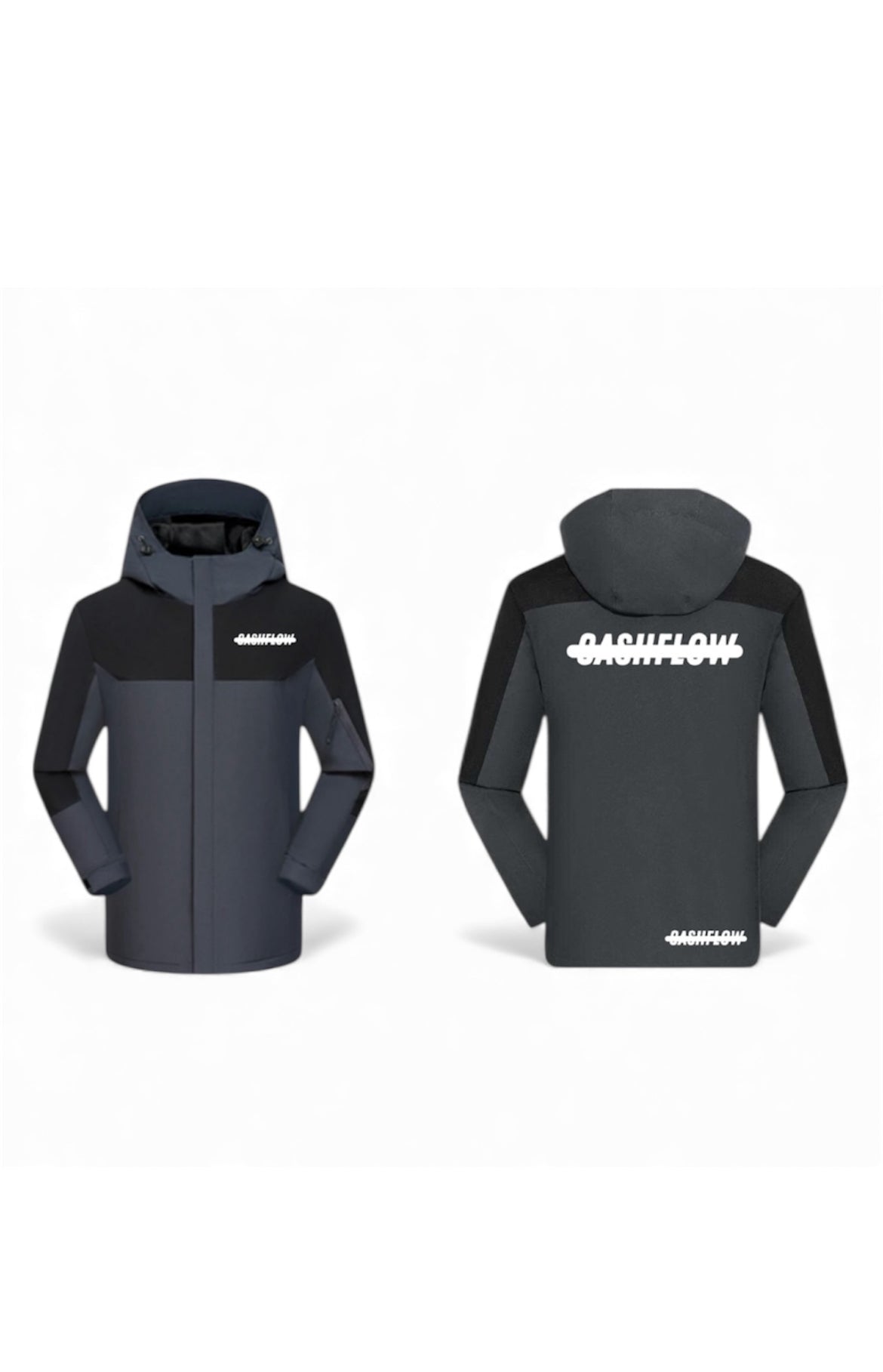 Cool grey windrunner