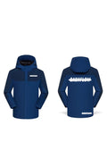 Navy blue windrunner