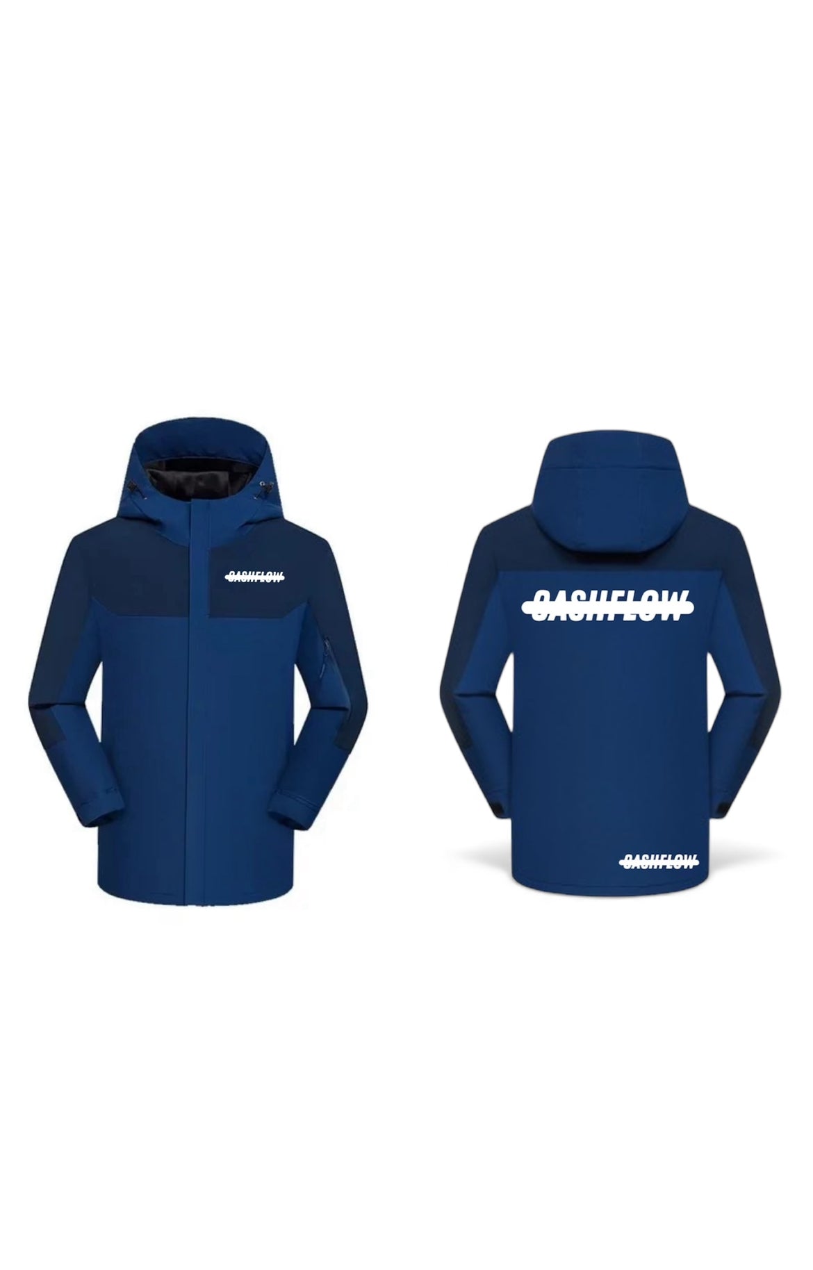 Navy blue windrunner